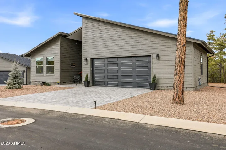 TWO AND A HALF CAR GARAGE!
