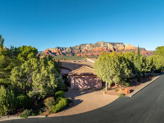 driveway and 2 car garage