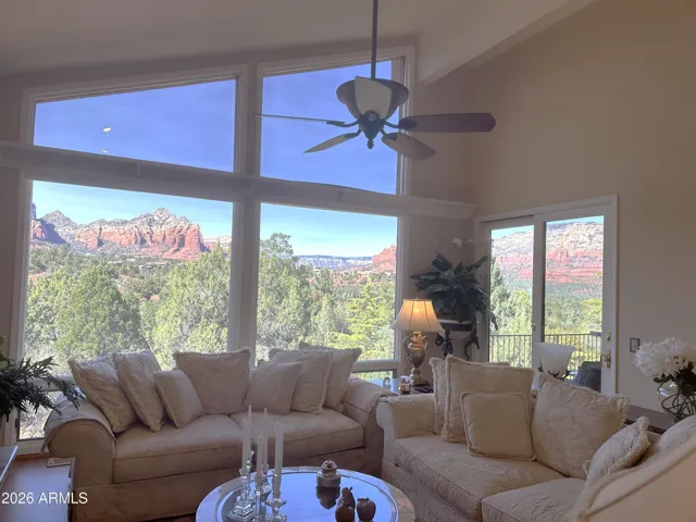 Views are undeniable here at this home...
