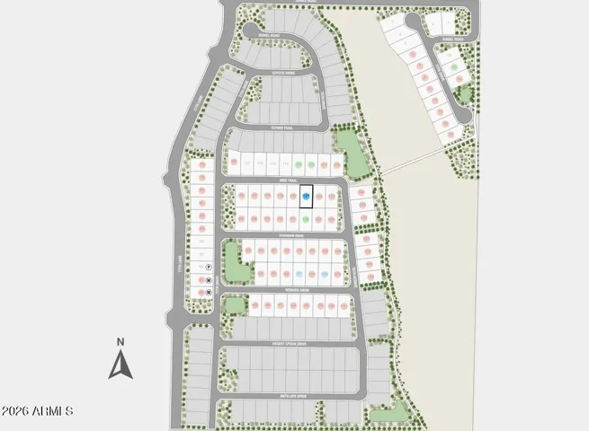 7643 W Hide Trail Sitemap