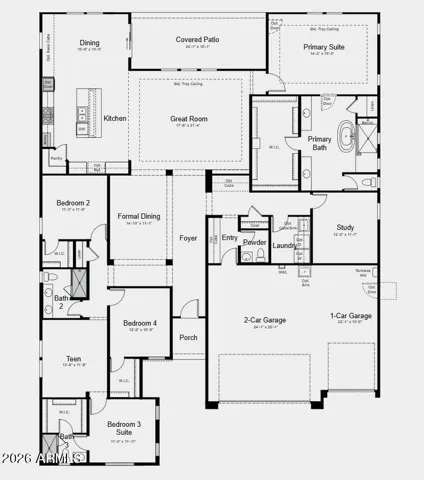 Additional Highlights Include: Gourmet kitchen with 36" gas cooktop, crown molding at kitchen cabinets, security system prewire, square corner with 5" baseboards, white cabinets, upgraded quartz countertops, double gate, garage service door, showers at secondary baths, custom wall tile in bathrooms, and gas line for outdoor kitchen.