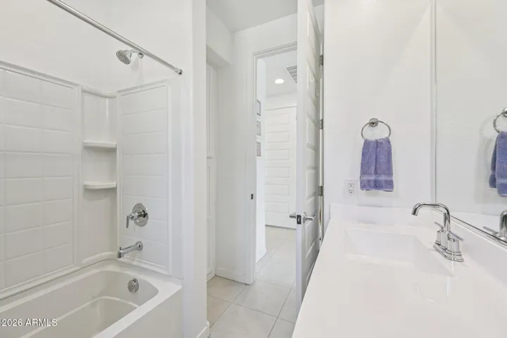 The guest bathroom.