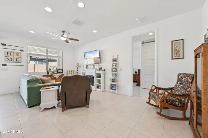 The family room.