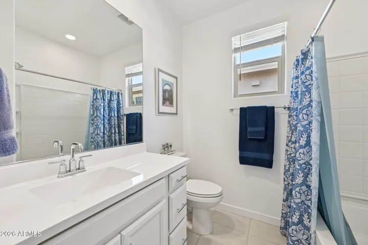 The guest bathroom.
