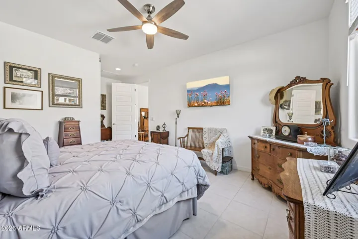 The master bedroom.