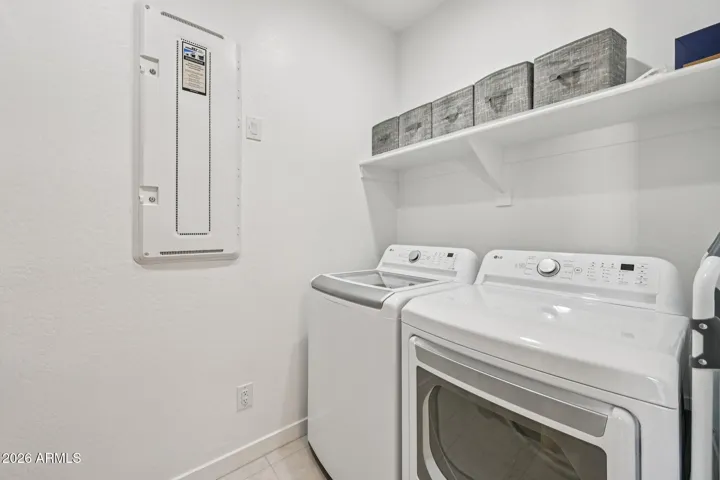 The pantry / laundry room.
