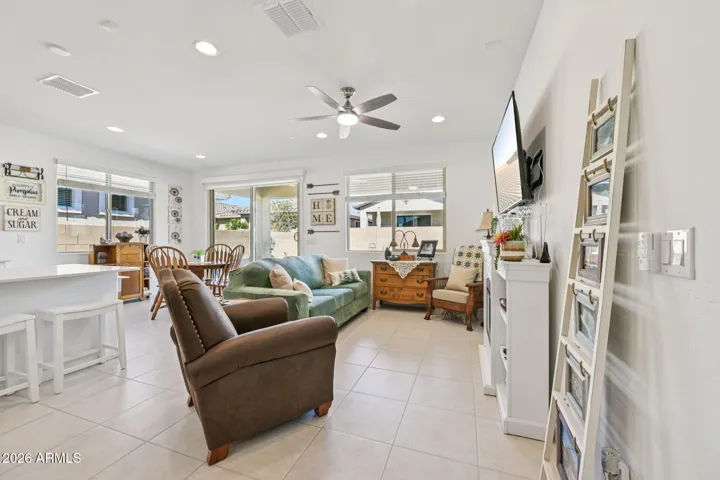 The family room.