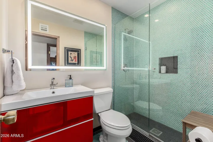 Downstairs bathroom.