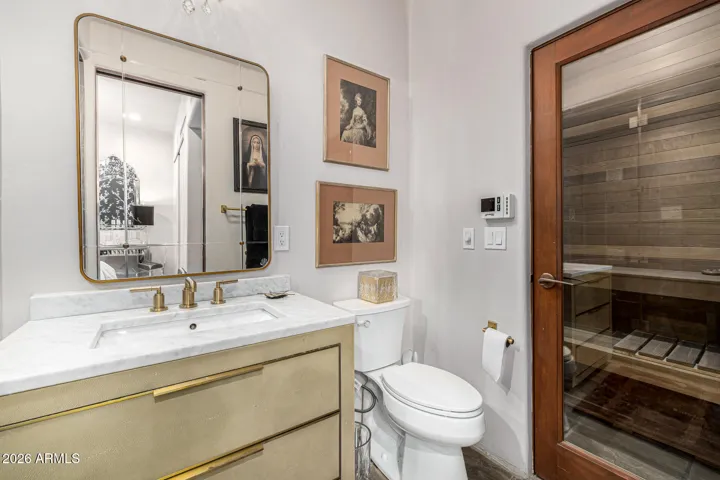 Second Ensuite Bath has a large walk-in Shower