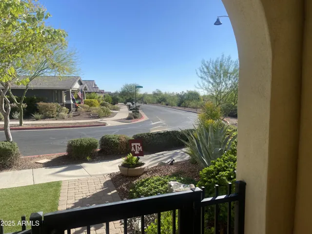 Looking East from Porch