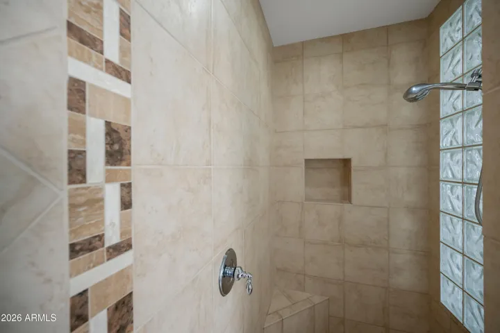 Tiled Walk-in Shower