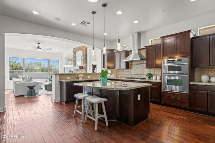 Kitchen and Family Room perfect for gathering