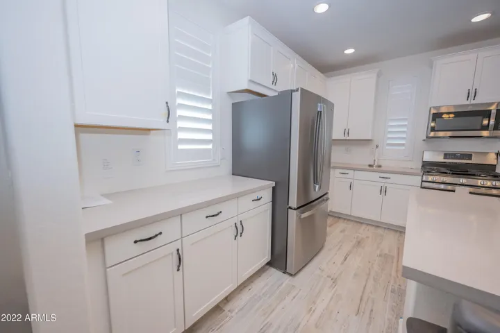 All stainless appliances