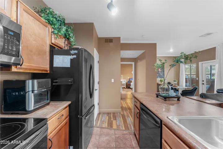 Kitchen view 2