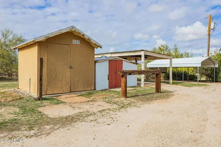 Lots of storage and parking space.