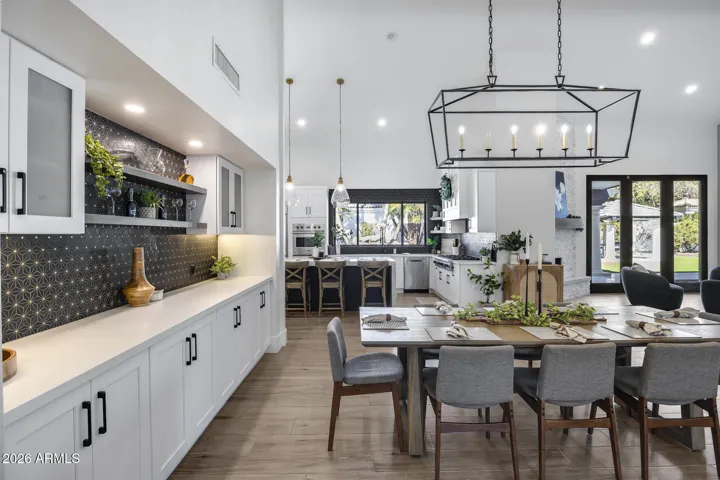 Bar with ample Storage