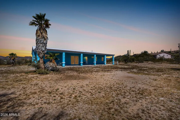 Sunset and Mountain Desert Views