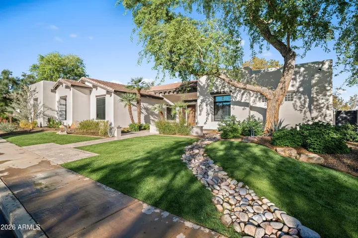 4200 sq.ft. with owned solar. 5 bedrooms, all with ensuite baths plus a powder room.