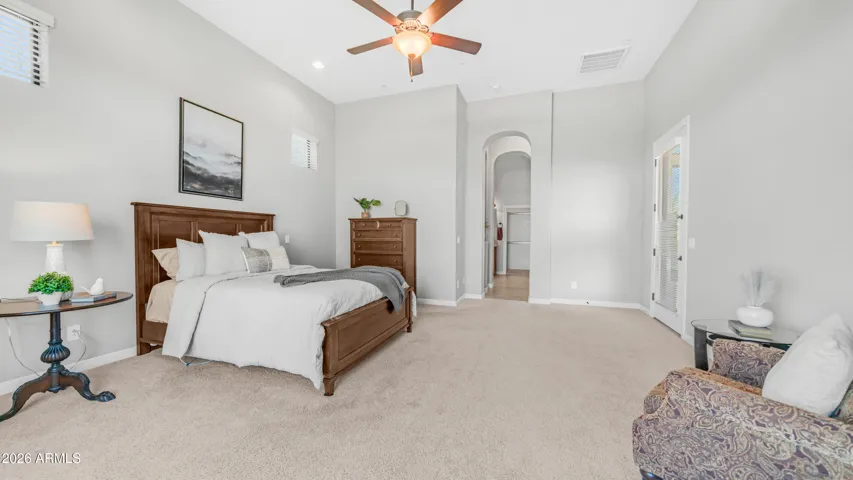 Private Patio and Access Bedroom