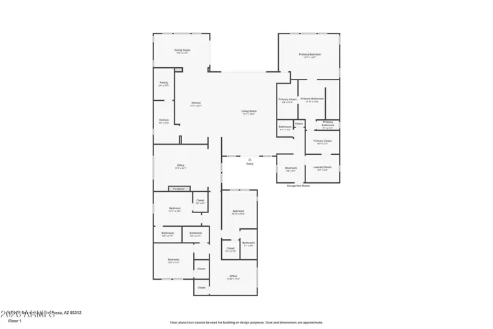 Woodside Estates at Eastmark Most Popular single Story plan
