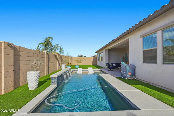 Resort Like rear yard