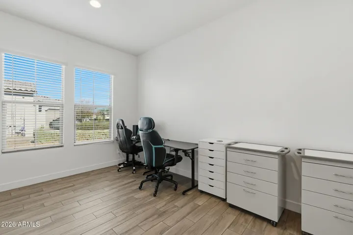 Flex Room with a ton of windows