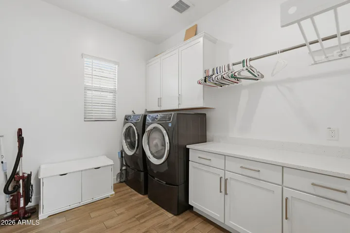 Your Family can do multiple loads at the same time in this Laundry room