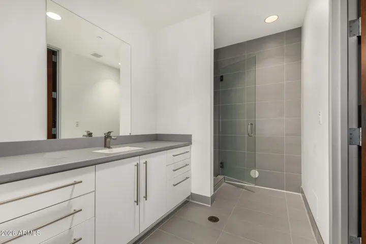 Private bathroom in executive suite