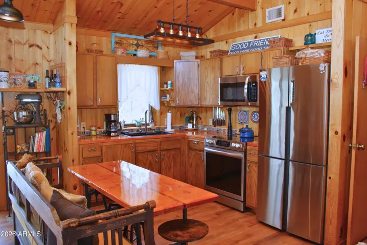 Open and Updated kitchen