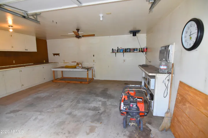 Inside Workshop + 1 Car Garage
