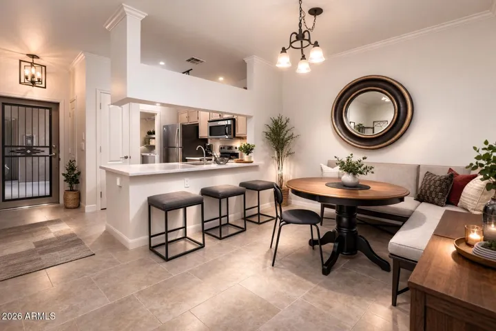 Dining Nook & Island