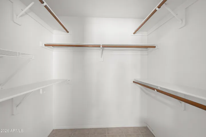Large walk-in closet