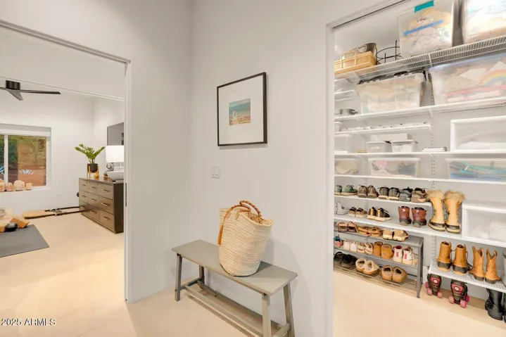 Extra storage in laundry room