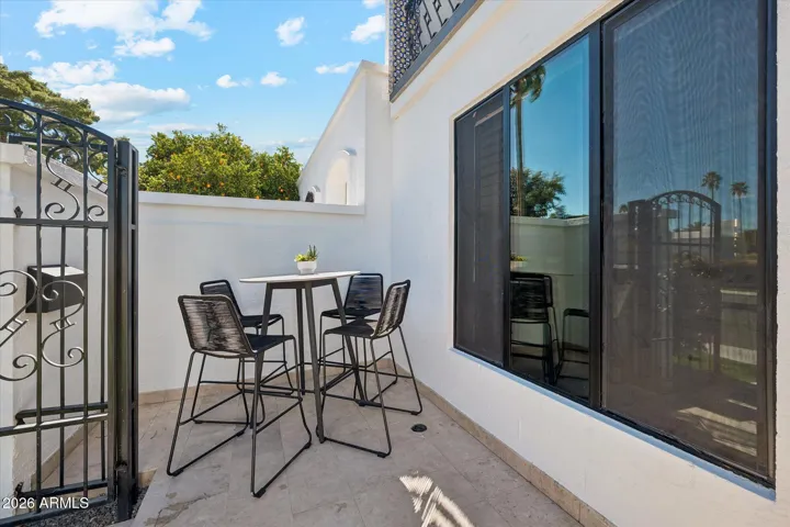 Welcoming Courtyard