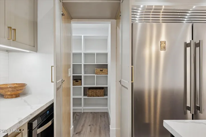 Secret Walk-In Pantry