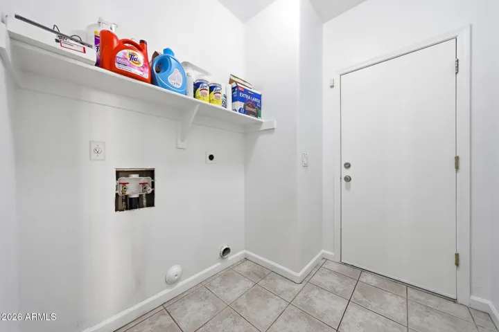 Laundry Room & Entry from Garage