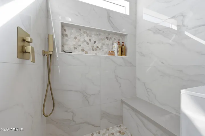 Beautiful Walk-in Shower