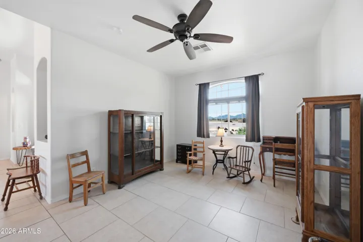 Formal Dining room or den
