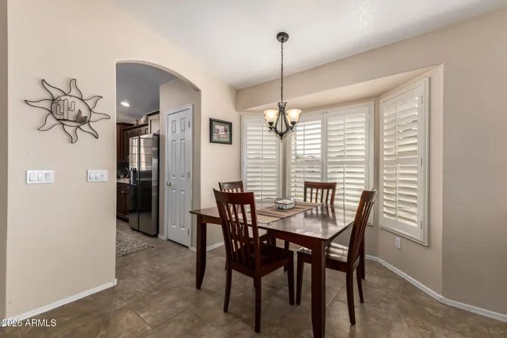 Dining area