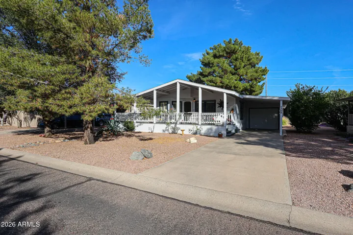 Large Front Deck on this cute home