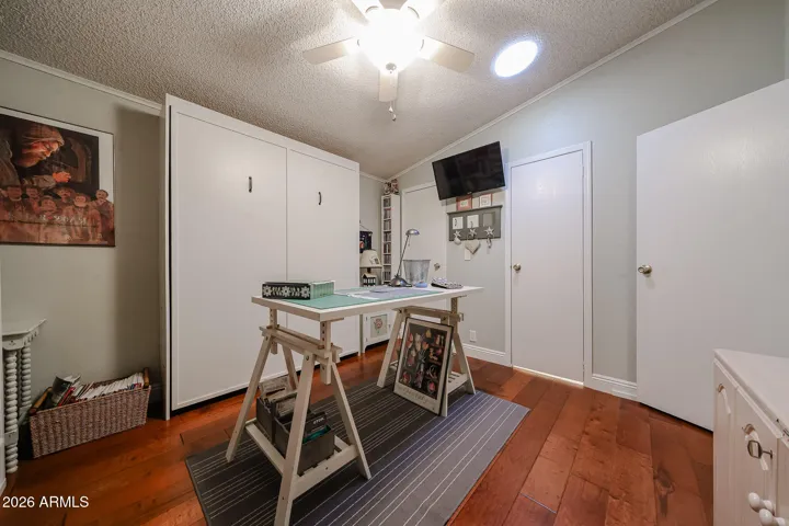 2nd Bedroom has built in murphy bed for guests