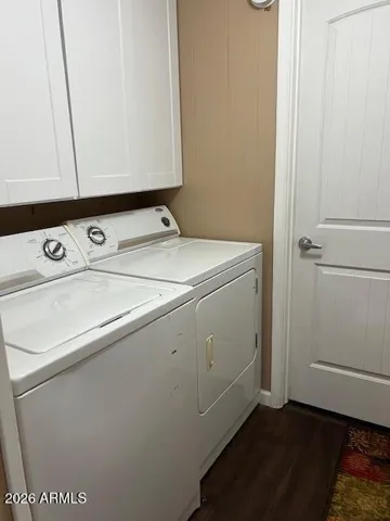 washer/dryer utility area