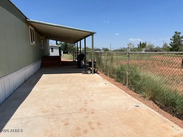 Exterior extended patio
