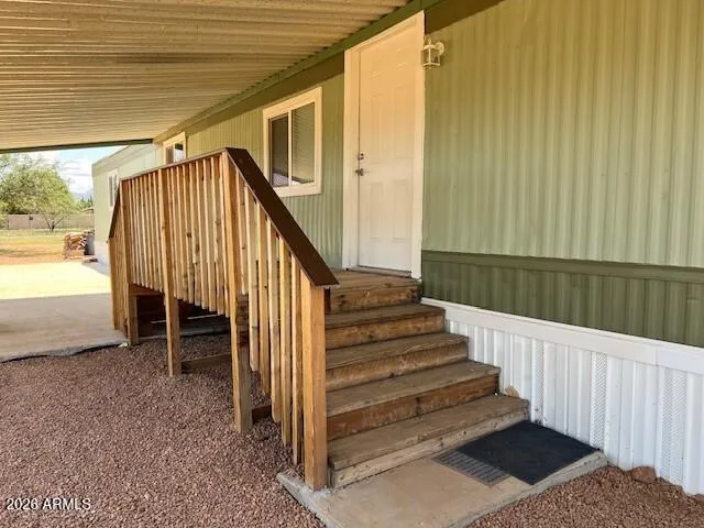 Exterior entrance