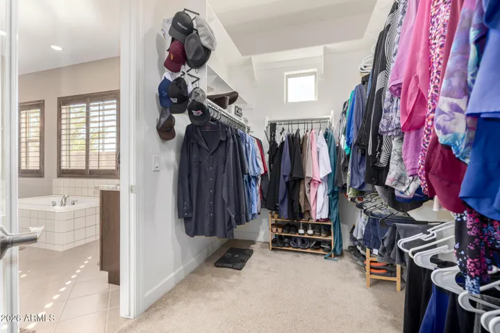 Owners Suite Walk in Closet