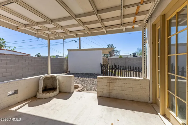 Covered Patio
