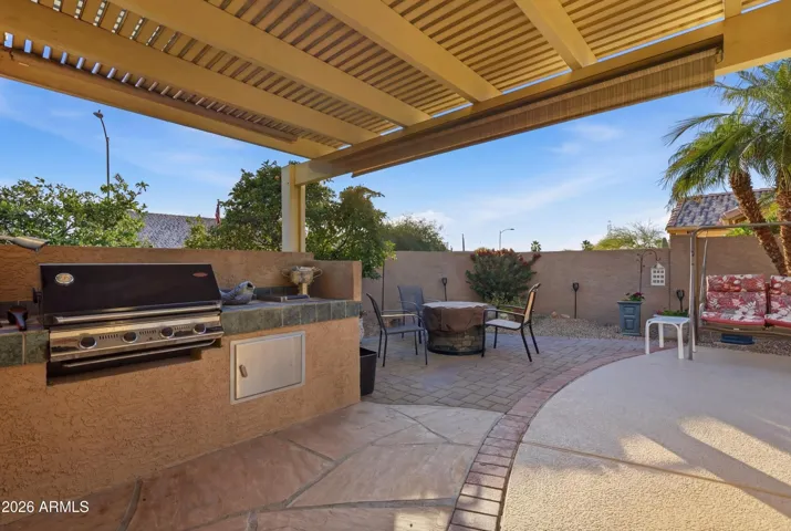 BBQ area