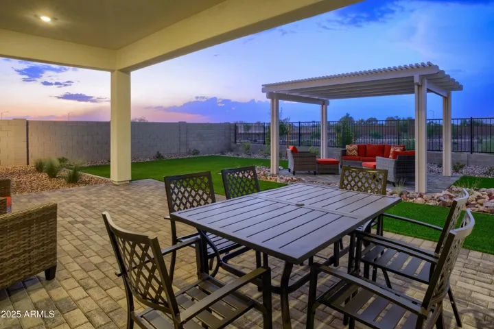 OUR PATIO IS OVERSIZED AND IS INCLUDED!