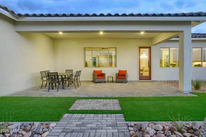 OUR PATIO IS OVERSIZED AND IS INCLUDED!