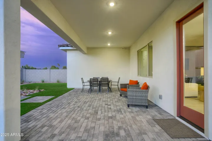OUR PATIO IS OVERSIZED AND IS INCLUDED!